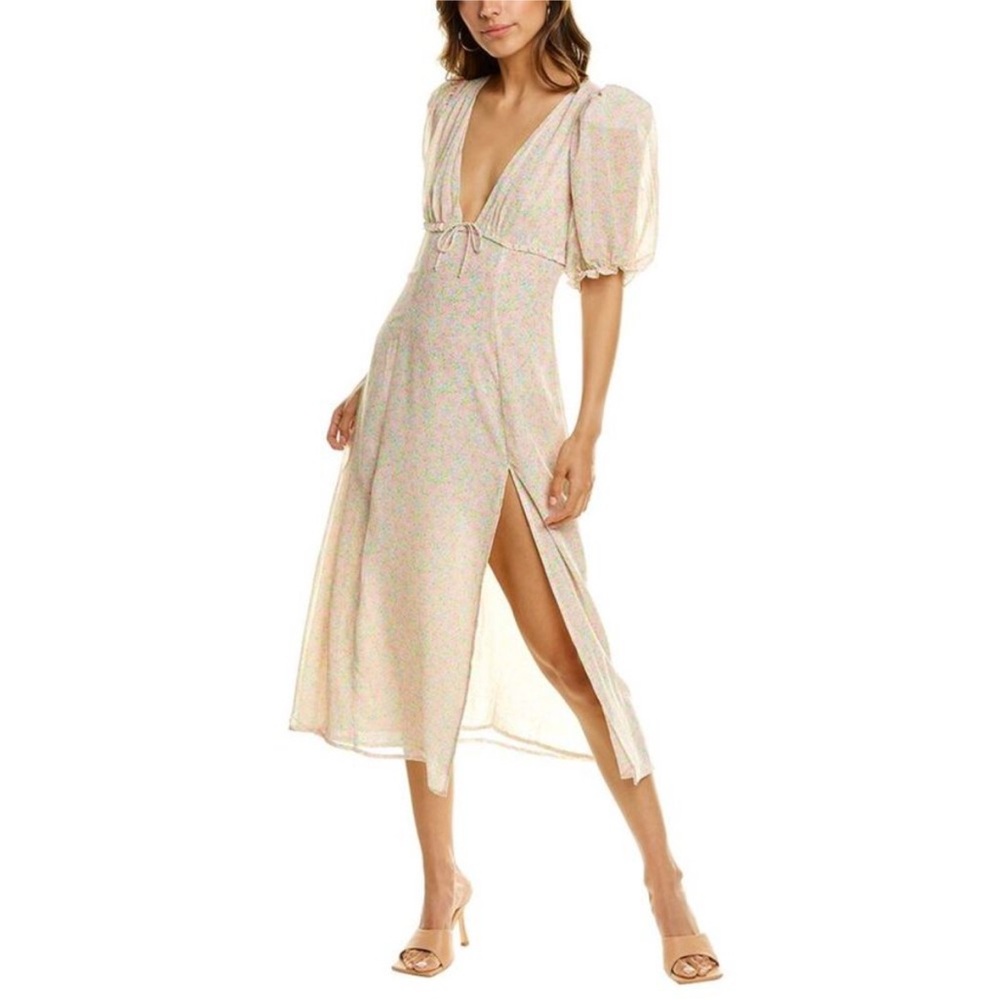 For Love And Lemons Laureen Midi Dress